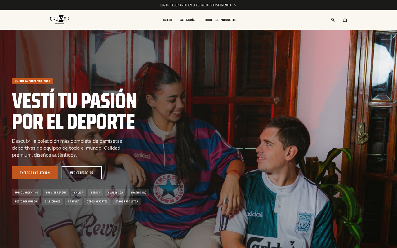 Sitio de Cruzar Deportes
